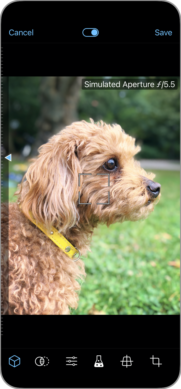 depth editing example